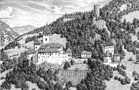 veduta di Castel Trostburg - Bolzano